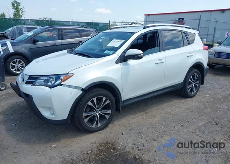 2015 Toyota Rav4 Limited из США, поврежденный, VIN JTMDFREV3FJ034204